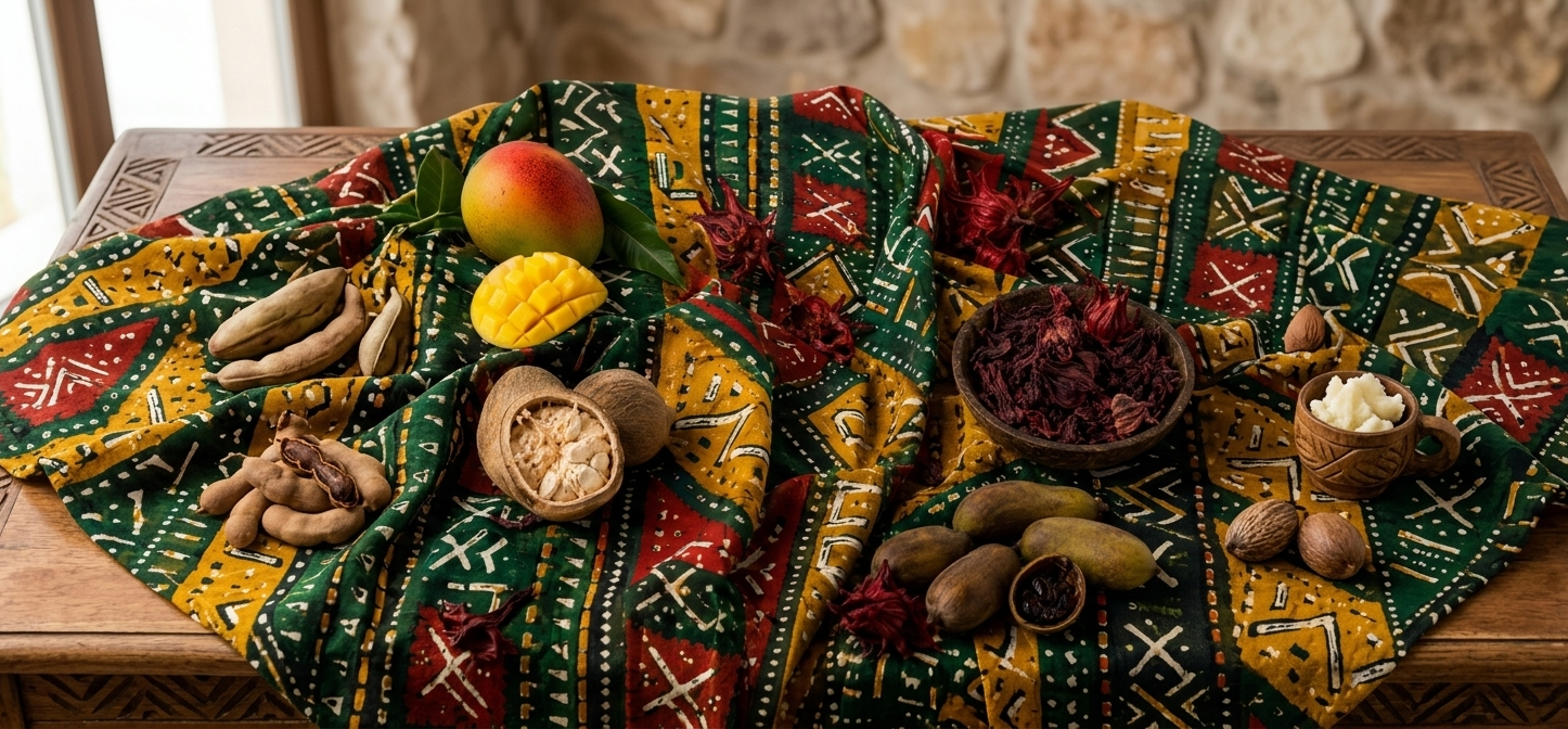 Tissu Bogolan Traditionnel